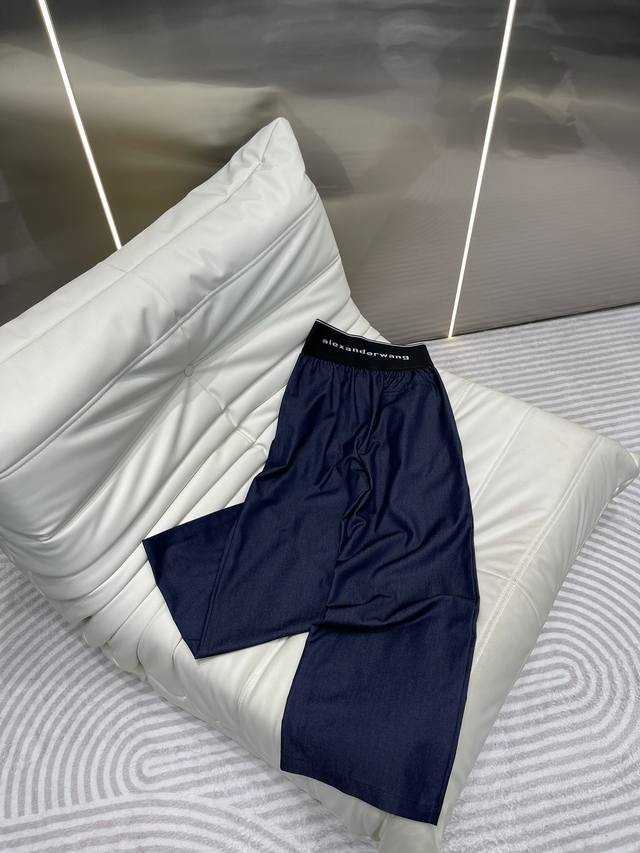 Alexander Wang 新款长裤24Ss夏季新款上新 天丝棉经典百搭永不过时高克重 重磅水洗品质提升 上身超舒服 Sml