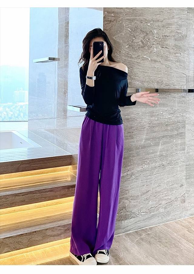 最高版本 优雅紫 独家原创，高端工艺，独家完美裤型，请不要拿市场低端通货对比