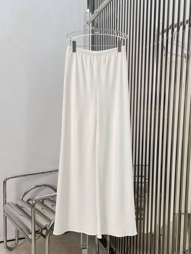 新款！最新the R 24New 三醋酸gala神裤 进口三醋酸面料 颜色：白、黑。尺码:Sml。