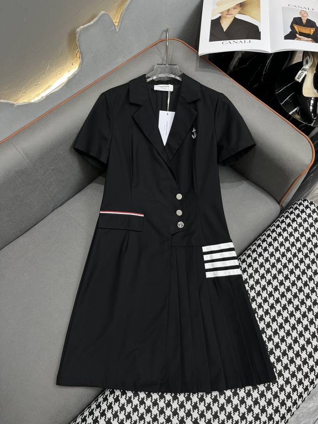 Thom Brow*E 24Ss夏季新款西装裙 船锚图案装饰 时尚大方 高品质 两色三码smla807